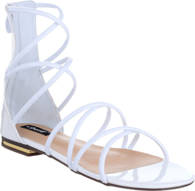 

Sherrif Shoes Women WHITE Flats