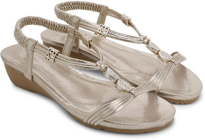 

My Foot Women Gold Flats