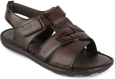 

Feather Leather Men Black Sandals