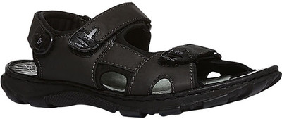 

Hush Puppies Men Black Sports Sandals