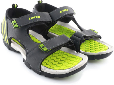 

Lotto Men Grey/Lime Sports Sandals