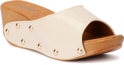 Bruno Manetti Women Beige Wedges