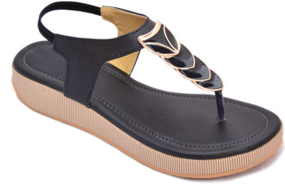 

Myra Women Black Wedges