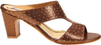 Indulgence Women Antiquegold Heels