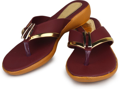 

Bonzer Women Maroon Wedges