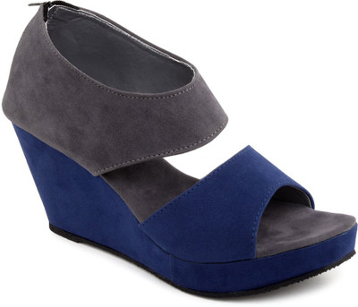

Kielz Women Blue Wedges