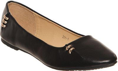 

Flat n Heels Women Black Flats