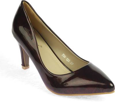 Lotusfeet Women Maroon Heels
