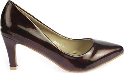 Lotusfeet Women Maroon Heels