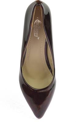 Lotusfeet Women Maroon Heels