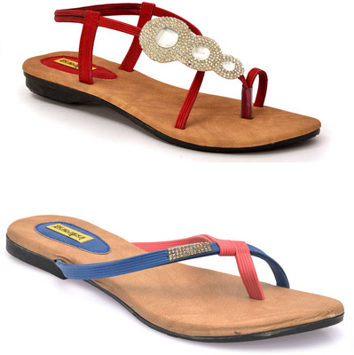 

Indirang Women Multicolor Flats