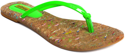 

Indirang Women Green Flats