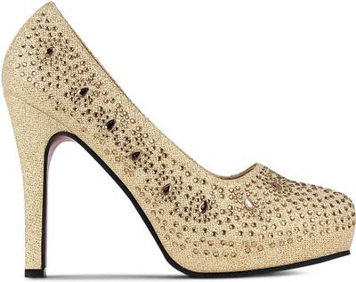 Kielz Women Gold Heels