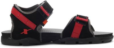 Sparx Men Black Red Sports Sandals