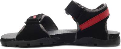 Sparx Men Black Red Sports Sandals
