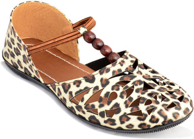 

Myra Women Tan Leopard Flats