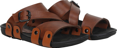 

Kraasa Men Tan Sandals