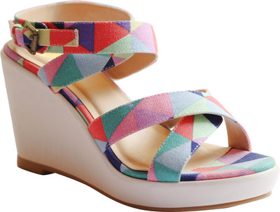 

Kanabis Women Multicolor Wedges