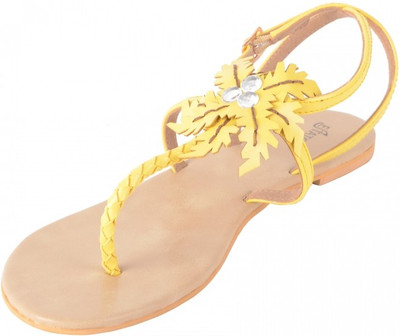 

Estatos Women Yellow Flats