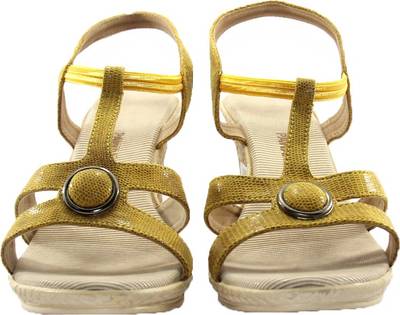 Pawar Women YELLOW Heels