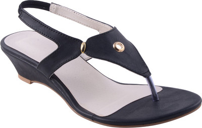 

Adorn Women Black Wedges