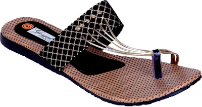 Goyal Women Black Flats