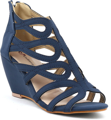

Shuberry Women Navy Wedges