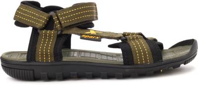 Sparx Men Olive Yellow Sports Sandals