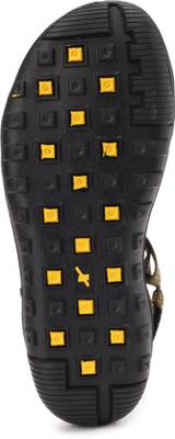 Sparx Men Olive Yellow Sports Sandals
