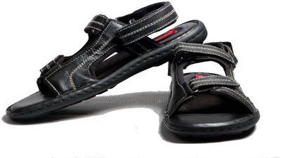 

99Cells Men black Sandals
