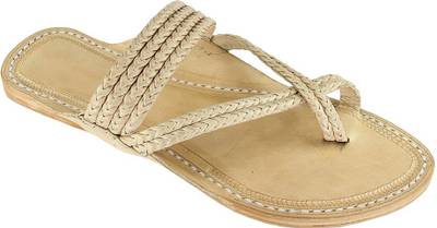 eKolhapuri Men Yellow Sandals