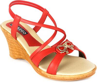 Indilego Women RED Heels