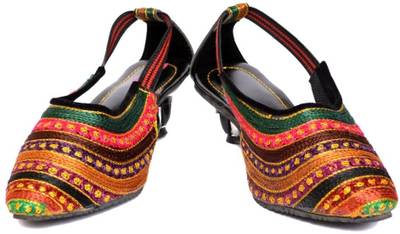 Indirang Women Multicolor Heels
