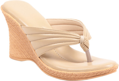 

Adorn Women Cream Wedges