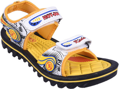 

Hot Dog Boys & Girls Sports Sandals(Yellow