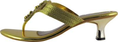 Faith Women Gold Heels