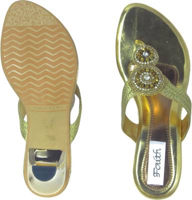 Faith Women Gold Heels
