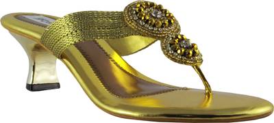 Faith Women Gold Heels