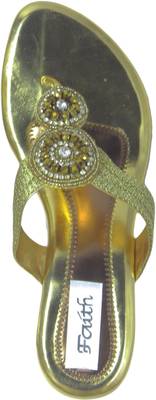Faith Women Gold Heels