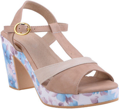 

Adorn Women Beige Heels