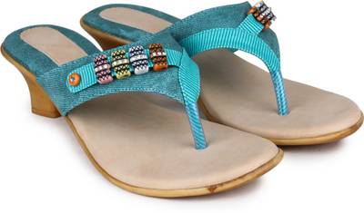 Shezone Women Grey Heels