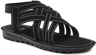 Gisole Men Black Sandals