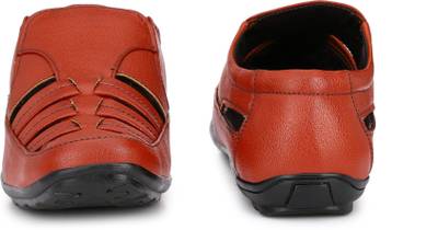 HNT Men Tan Sandals