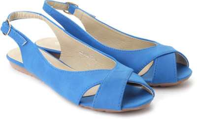 Solovoga Women Blue Flats