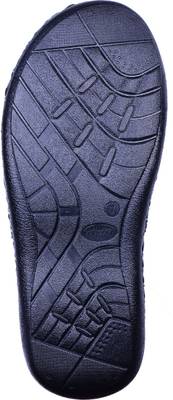 Khadim's Men Black Sandals