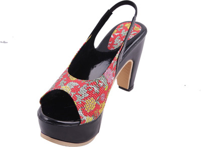 

Adorn Women Red Heels