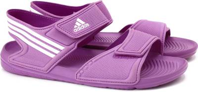 Adidas Men FLAPNK/FTWWHT/FLAPNK Sports Sandals