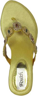 Faith Women Gold Heels