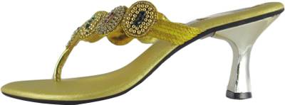 Faith Women Gold Heels
