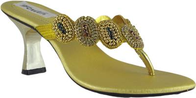 Faith Women Gold Heels